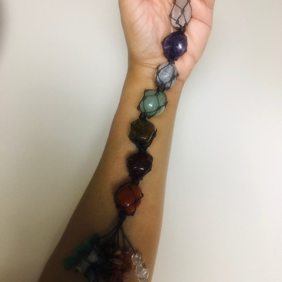 Healing Chakra Energy Spiritual Stone Car Ornament - Picture 12 of 13